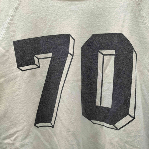 B&H sportswear USA製 ナンバリング 70 S/S ラグラン Tシャツ メンズ import:M